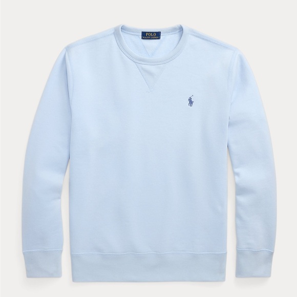 Polo by Ralph Lauren Sky Blue Crewneck Sweater - Picture 1 of 4